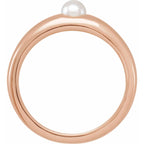 Pearl Dome Ring