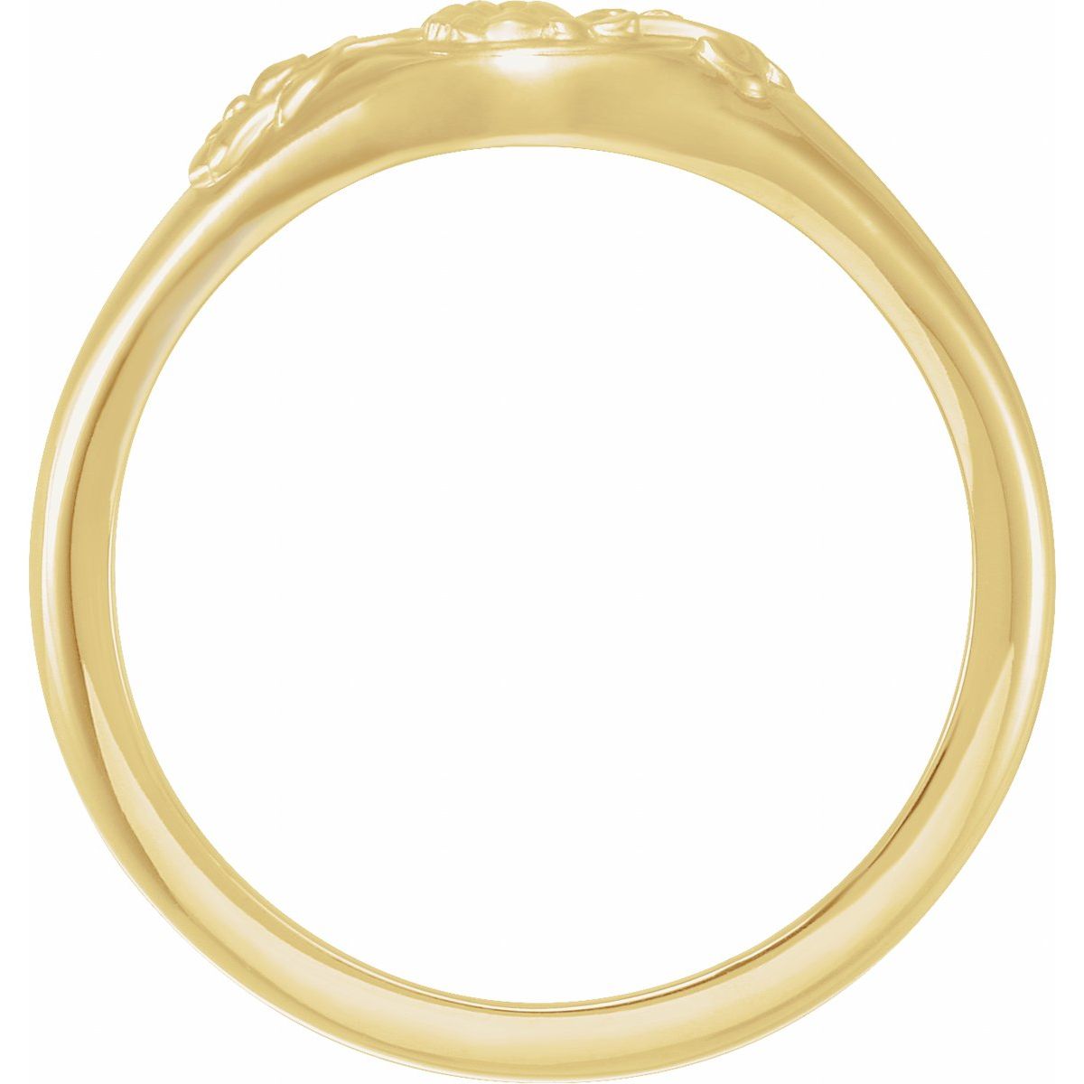 Floral Signet Ring