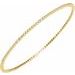 Accented Beaded Bangle Bracelet