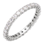 Rose-Cut Eternity Band