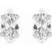 Marquise 4-Prong Lightweight Stud Earrings