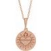Sacred Heart Necklace or Pendant