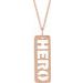Hero Necklace or Pendant