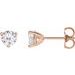Round 3-Prong Stuller Moissanite™ Stud Earrings