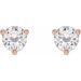 Round 3-Prong Stuller Moissanite™ Stud Earrings