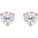 Round 3-Prong Stuller Moissanite™ Stud Earrings