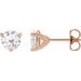 Round 3-Prong Stuller Moissanite™ Stud Earrings