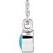 Bezel-Set Necklace or Pendant