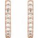 Accented Huggie Earrings