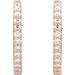 Accented Huggie Earrings