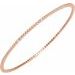 Accented Beaded Bangle Bracelet