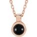 Bezel-Set Necklace or Pendant