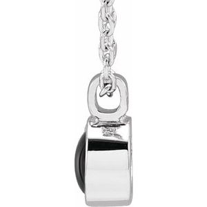 Bezel-Set Necklace or Pendant