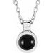 Bezel-Set Necklace or Pendant