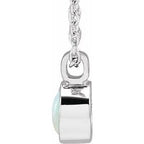 Bezel-Set Necklace or Pendant