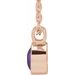 Bezel-Set Necklace or Pendant