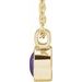 Bezel-Set Necklace or Pendant