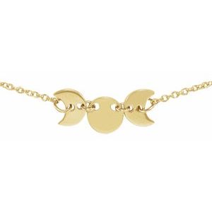 Triple Goddess Necklace