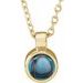 Bezel-Set Necklace or Pendant