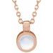 Bezel-Set Necklace or Pendant