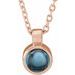Bezel-Set Necklace or Pendant
