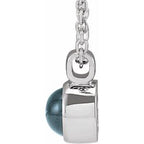 Bezel-Set Necklace or Pendant