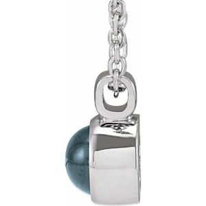 Bezel-Set Necklace or Pendant