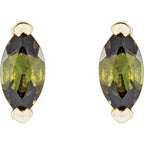 Solitaire V-Prong Stud Earrings
