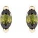 Solitaire V-Prong Stud Earrings