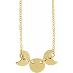 Triple Goddess Necklace