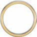 Milgrain Stepped-Edge Comfort-Fit Half Round Band