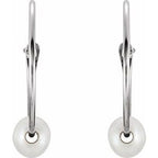 Youth Pearl Huggie Earrings