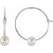 Youth Pearl Huggie Earrings