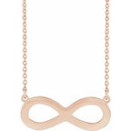 Engravable Infinity Family Necklace