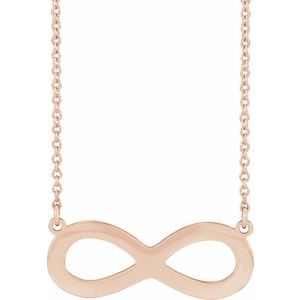 Engravable Infinity Family Necklace