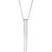 Engravable Bar Necklace or Pendant