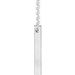 Engravable Bar Necklace or Pendant