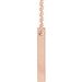 Engravable Bar Necklace or Pendant