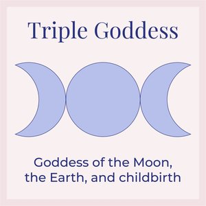 Triple Goddess Necklace