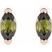 Solitaire V-Prong Stud Earrings