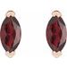 Solitaire V-Prong Stud Earrings