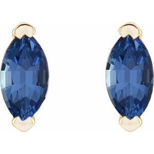 Solitaire V-Prong Stud Earrings