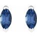 Solitaire V-Prong Stud Earrings