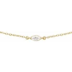 Lab-Grown Diamond Necklace