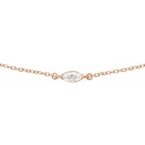 Lab-Grown Diamond Necklace