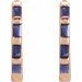 Baguette Huggie Earrings