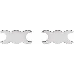 Petite Triple Goddess Earrings