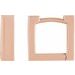 Square Huggie Hoop Earrings