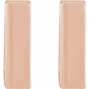 Square Huggie Hoop Earrings