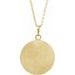 Live, Love, or Hope Disc Necklace or Pendant